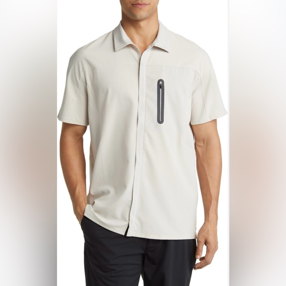 Zella Tex Zip Up Performance Shirt